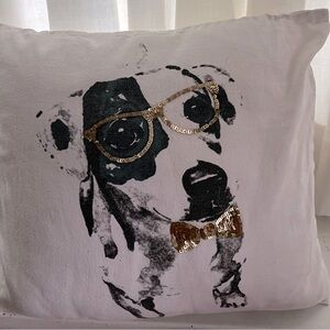 12 x 12 pillowcase cover. Note that insert is needed.